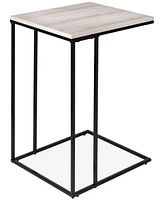 Honey Can Do Square C End Table