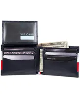 Tommy Hilfiger Men's Frazier Stripe Passcase Wallet