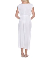 Raviya Front Slit Cover-Up Dress