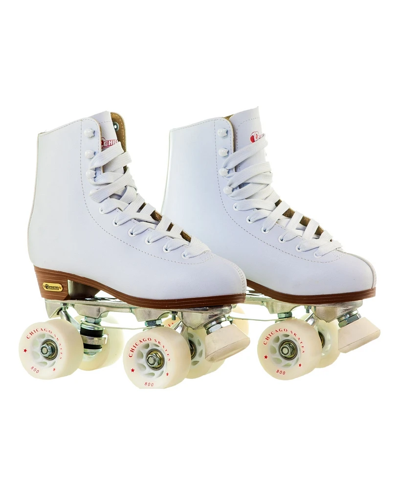 Chicago Skates Women's Deluxe Quad Roller Rink Skates - Size 9