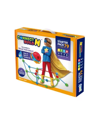 Eezy Peezy Connect and Build Set, 79 Pieces