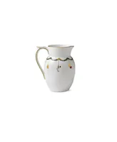 Star Fluted Christmas Jug, 1.5 Pint