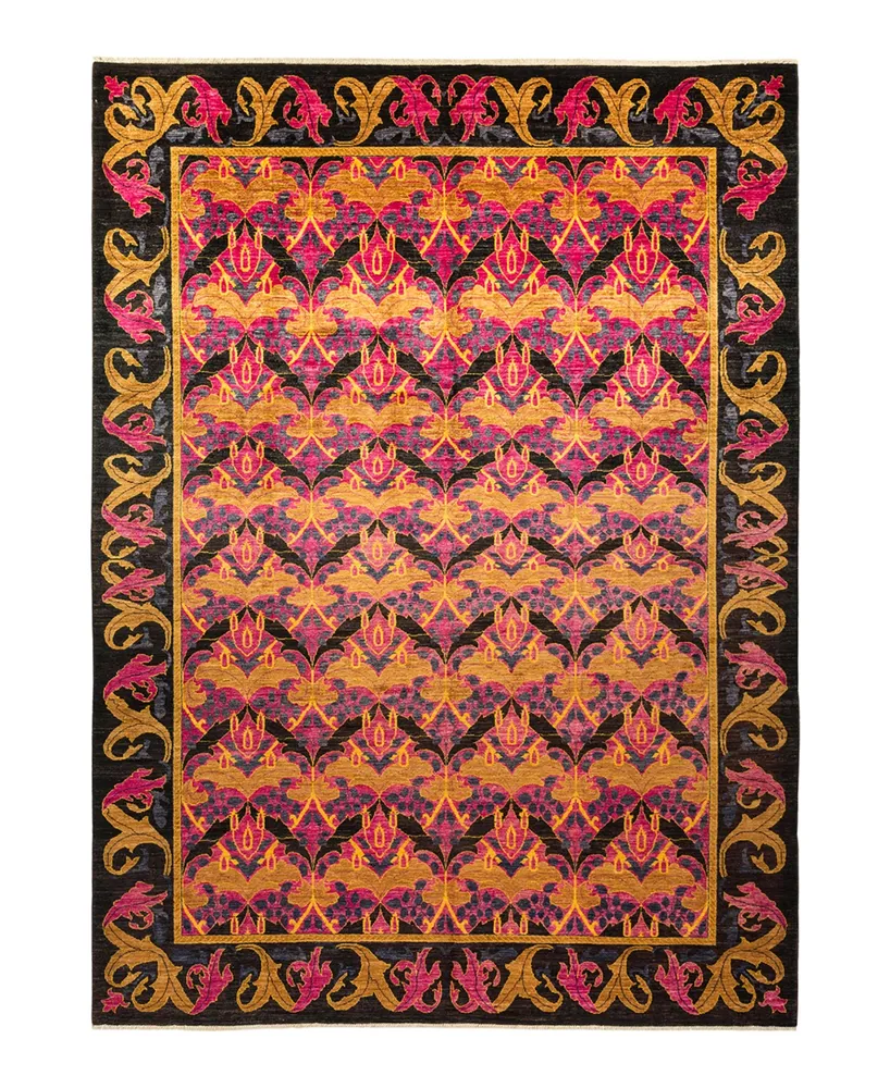 Adorn Hand Woven Rugs Arts and Crafts M1641 9'1" x 12'4" Area Rug