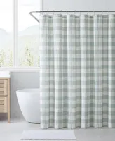 Eddie Bauer Cabin Plaid Cotton Shower Curtain, 72" x 72"