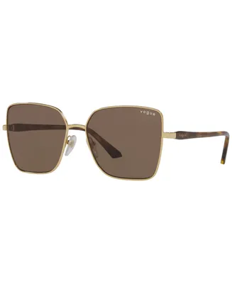 Vogue Eyewear Women's Sunglasses, VO4199S 58 - Gold