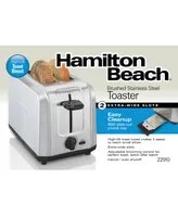 Hamilton Beach Brushed Stainless Steel 2-Slice Toaster