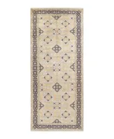 Adorn Hand Woven Rugs Mogul M1196 6'4" x 15'3" Runner Area Rug - Gold