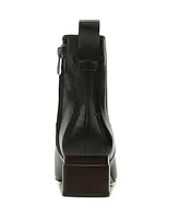 Franco Sarto Women's Waxton Block Heel Square Toe Booties