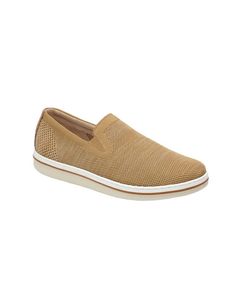 Johnston & Murphy Men's Trenton Knit Slip-On Shoes