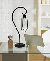 Lalia Home Modern Metal Scroll Table Lamp