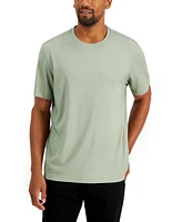 Alfani Men's Solid Supima Blend Crewneck T-Shirt, Created for Macy's