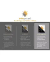 Sunsmart Como Tonal Total Blackout Faux Silk Window Panels