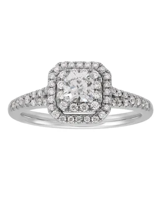 Diamond Engagement Ring (5/8 ct. t.w.) in 14K White Gold