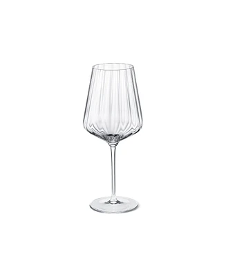 Georg Jensen Bernadotte Crystal White Wine Glasses 6 Piece Set