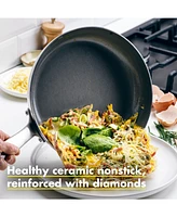GreenPan Chatham Stainless Ceramic Nonstick 12-Pc. Cookware Set