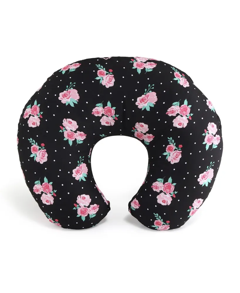 The Peanutshell Nursing Pillow for Breastfeeding, Black Camo