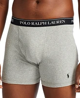 Polo Ralph Lauren Men's 3-Pack Big & Tall Cotton Boxer Briefs