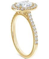 Portfolio by De Beers Forevermark Diamond Oval Halo Engagement Ring (1 ct. t.w.) in 14k Gold