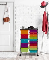 15-Drawer Organizer Cart - Multi