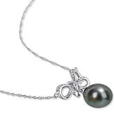 Black Cultured Tahitian Pearl (9-1/2