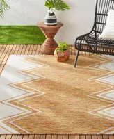 Nicole Miller Patio Sofia Leon 7'9" x 10'2" Outdoor Area Rug