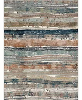 Karastan Epiphany Colorful Waves 8' x 10' Area Rug