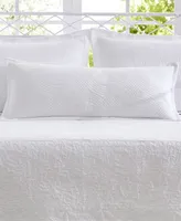 Closeout! Laura Ashley Solid Trellis Cotton 4 Piece Daybed Set