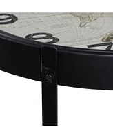 Black Iron Farmhouse Accent Table