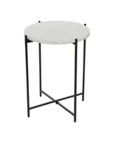 Contemporary Terrazzo Accent Table