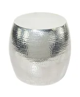 Contemporary Accent Table - Silver