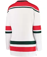 Women's Fanatics White New Jersey Devils 2022/23 Heritage Premier Breakaway