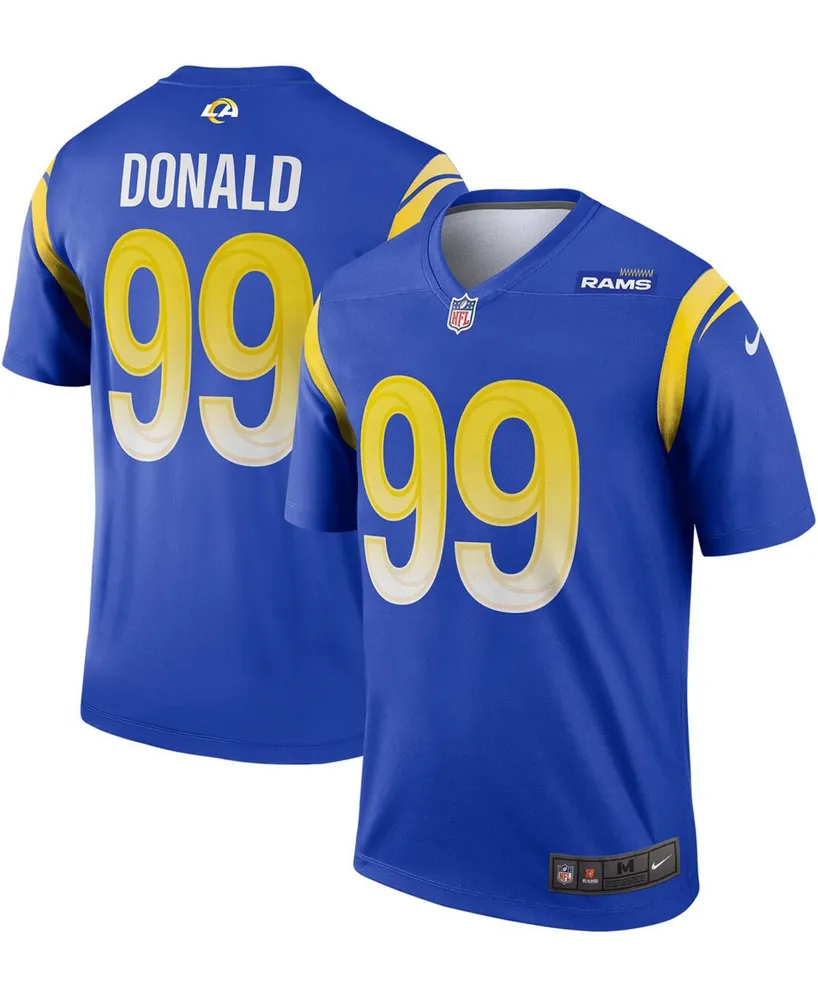 Women's Nike Aaron Donald Royal Los Angeles Rams Name & Number T-Shirt