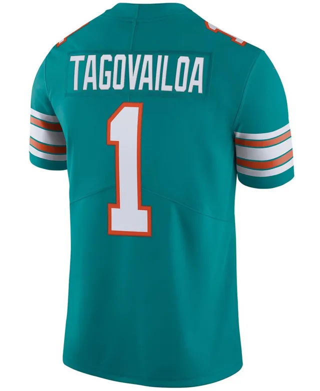 Nike Men's Tua Tagovailoa White Miami Dolphins Vapor Elite Jersey - Macy's