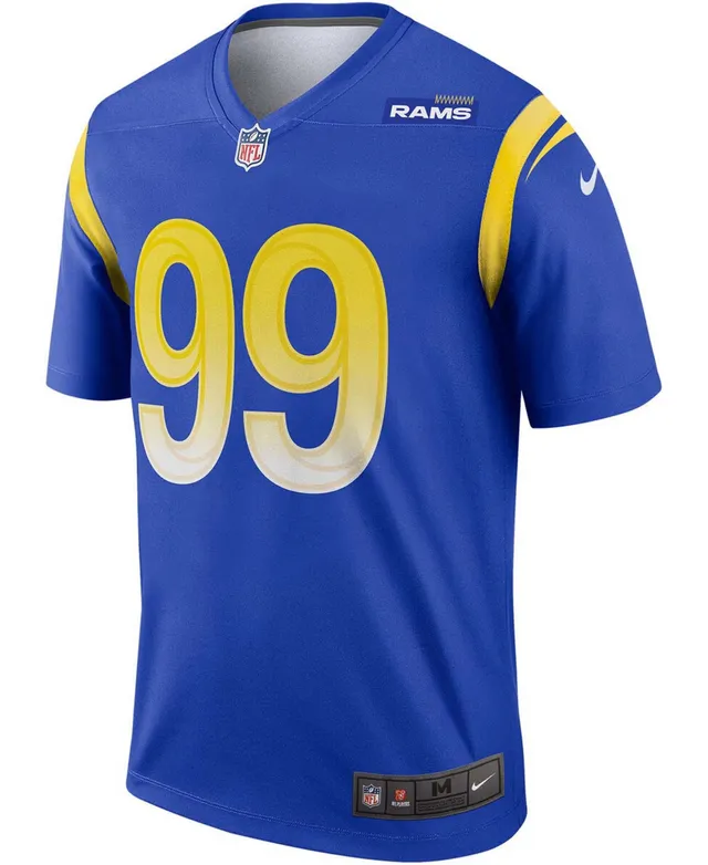 Aaron Donald Los Angeles Rams Majestic Threads Tri-Blend Player T-Shirt -  Royal