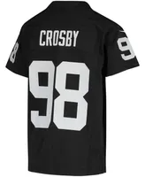 Nike Big Boys Maxx Crosby Las Vegas Raiders Alternate Game Jersey