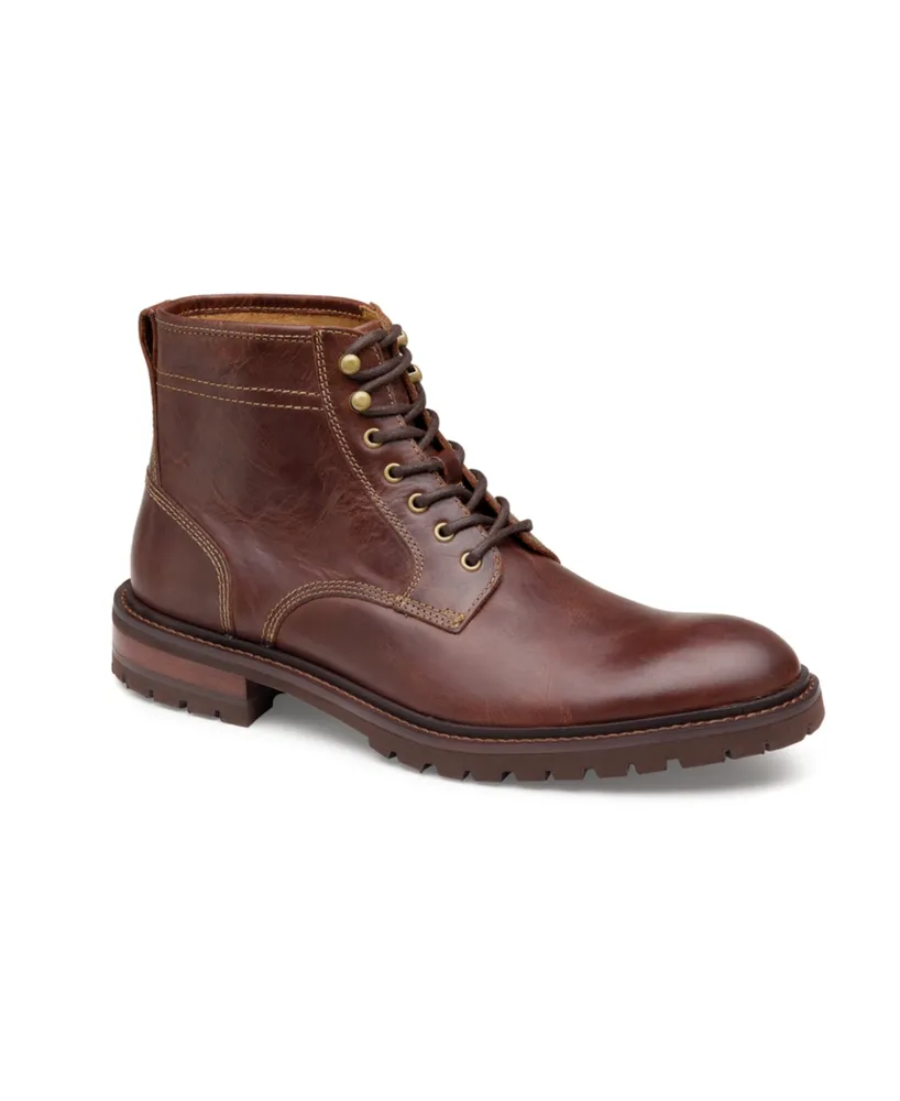 macys mens leather boots