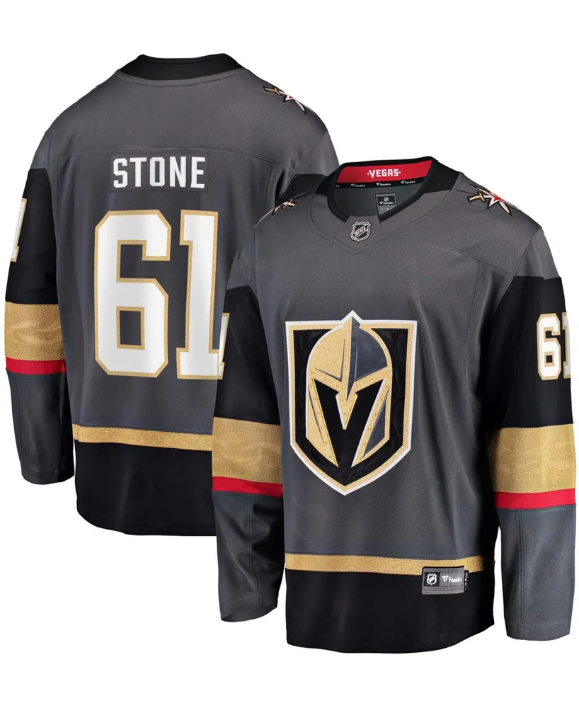 Men's Mark Stone Gray Vegas Golden Knights Home Premier Breakaway Player Jersey