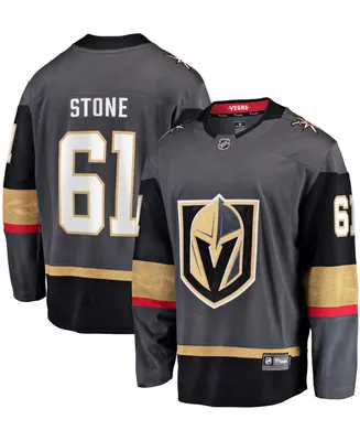 Men's Mark Stone Gray Vegas Golden Knights Home Premier Breakaway Player Jersey