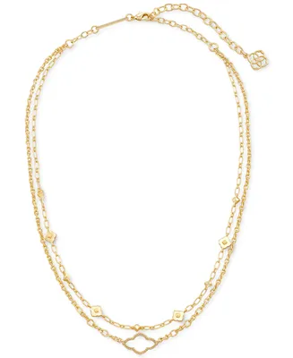 Kendra Scott Medallion Layered Strand Necklace, 16" + 2" extender