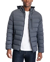 Michael Kors Men's Hooded Puffer Jacket, Created For Macy's