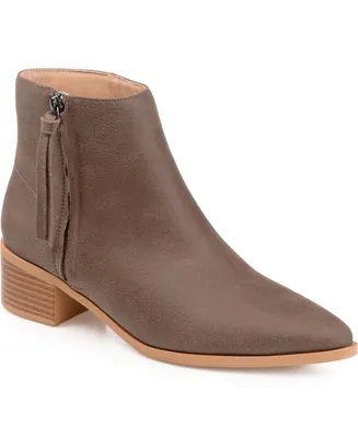 Journee Collection Women's Sadiya Pointed Toe Booties