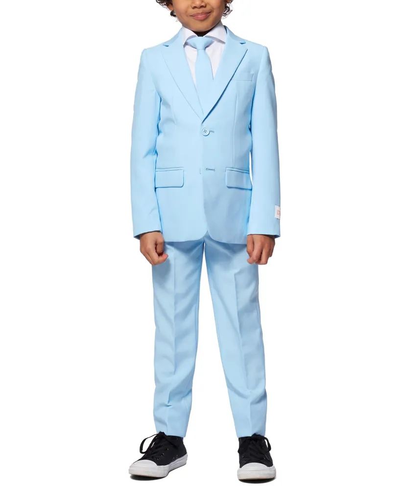 OppoSuits Toddler and Little Boys 3-Piece Cool Solid Suit Set