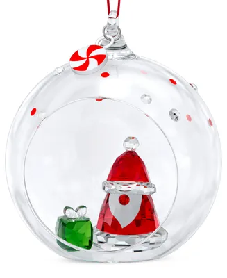 Swarovski Holiday Cheers Santa Claus Ball Ornament