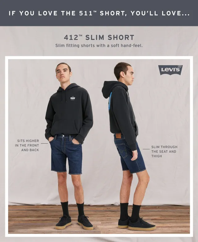 Levi's Men's Flex 412 Slim Fit 5 Pocket 9 Jean Shorts
