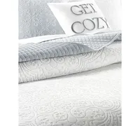 Charter Club Lace Medallion 3-Pc. Comforter Set, Full/Queen, Created for Macy's