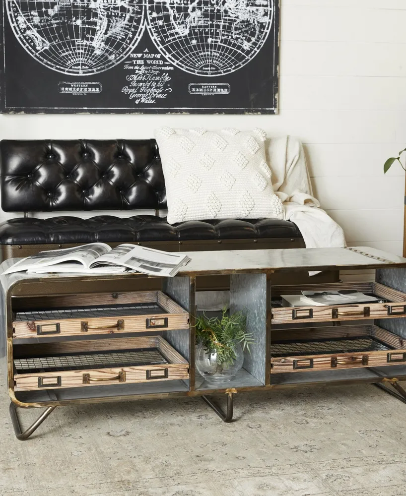 Farmhouse Storage Bench