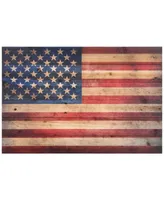 Empire Art Direct 'American Dream 2' Arte De Legno Digital Print on Solid Wood Wall Art - 24" x 36"