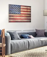 Empire Art Direct 'American Dream' Arte De Legno Digital Print on Solid Wood Wall Art - 45" x 30"