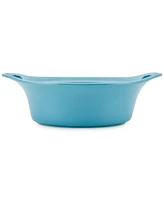 Rachael Ray Ceramic Casserole Bakers with Shared Lid Set, 3-Piece