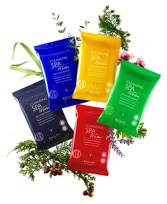 Koh Gen Do 5-Pc. Spa Cleansing Water Cloths Relaxing Aromas Set